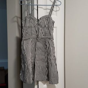 Black and white dress